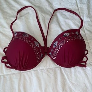 Padded Aztec Bikini Top